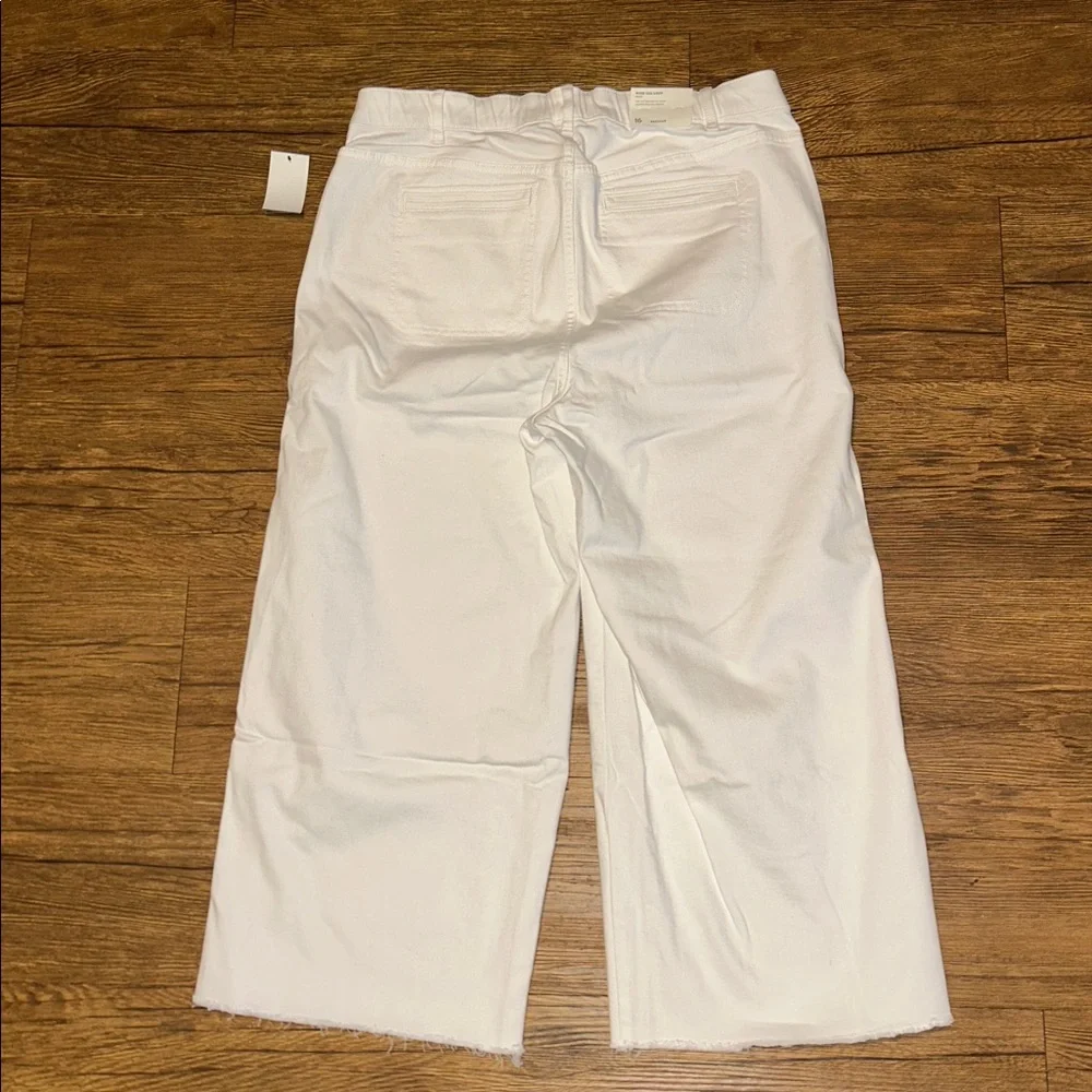 J. Jill Wide-Leg Welt-Pocket Crops - Picture 7 of 8